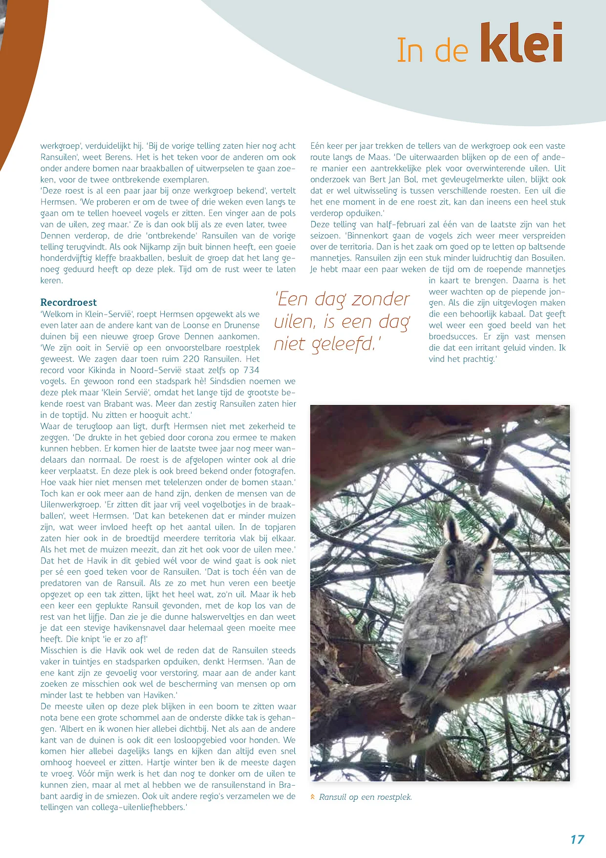 Sovon nieuws artikel pagina 2